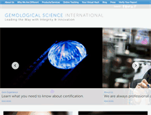 Tablet Screenshot of gemscience.net